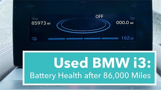 BMW i3 94Ah 164 Miles of Battery Range After 86000 Miles [upl. by Paco]