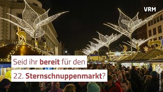 Bald ist Sternschnuppenmarkt in Wiesbaden [upl. by Ideih421]