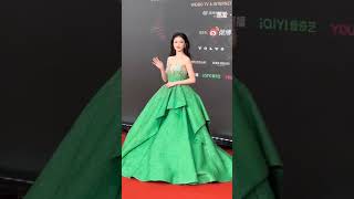 Part 2  The red carpet of the quotWeibo Vision Conferencequot 白鹿 [upl. by Elsilrac]