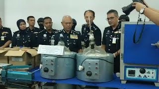 Enam pakar proses dadah diberkas polis [upl. by Petromilli441]