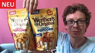 Werthers Original Caramel Popcorn mit Karamell amp Brezel im Test Wo du es kaufen kannst [upl. by Tolman]