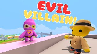 Wobbly Detective solves EVIL VILLAN villain mystery Wobbly Life gameplay [upl. by Baxy]