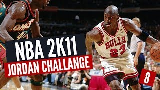 NBA 2k11  Jordan Challenge   8  Fathers Day Victory [upl. by Winikka]