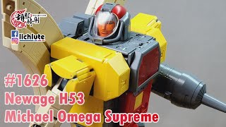 胡服騎射的變形金剛分享時間 1626集 NA 大力金剛 Newage H53 Michael Omega Supreme [upl. by Ennaj]