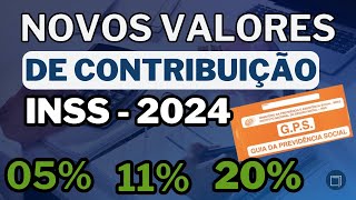 INSS 2024 DESVENDANDO A TABELA DE CONTRIBUIÇÕES E NOVO SALÁRIO MÍNIMO  GUIA COMPLETO [upl. by Tara456]