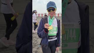 Female Saudi runners Riyadh Marathon 2024 shorts riyadhmarathon2024 riyadhseason riyadhmarathon [upl. by Alieka]