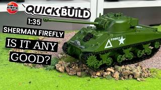 Airfix Quickbuild  Sherman Firefly  Quick Review [upl. by Coulombe]