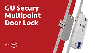 GU Secury Multipoint Door Lock [upl. by Naiviv]