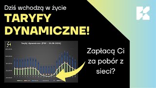 Taryfy dynamiczne wchodzą dziś w życie Ujemne ceny też w zakupie [upl. by Froehlich]