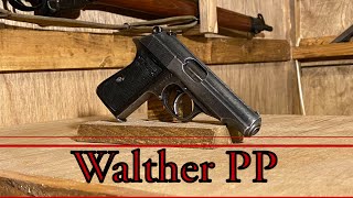 WWII Walther PP “Polizei Pistole” 32 ACP History amp Shooting Demo [upl. by Goulden]