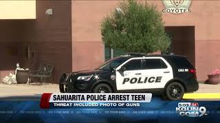 Arrest made in Sahuarita school threat investigation [upl. by Anaujahs]