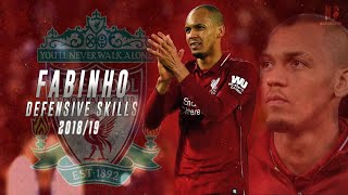 Fabinho ● Liverpool  Defensive Skills  2019 HD [upl. by Langan]