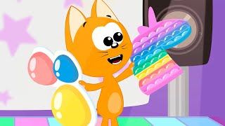 POP IT SIMPLE DIMPLE  Kote Kitty Songs for Kids [upl. by Semele]