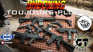 UNBOXING AIRSOFT  TOUJOURS PLUS  GUNS AND TARGETS FR [upl. by Wolf197]