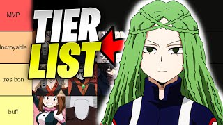 TIER LIST OCTOBRE 2023 MY HERO ACADEMIA ULTRA RUMBLE SAISON 1 [upl. by Coveney]