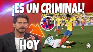 🚨RELATOR ARGENTINO ENLOQUECE POR FUERTE FALTA A LUIS DIAZ quotES UN CRIMINALquot [upl. by Neryt924]