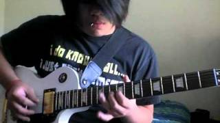 Knives And Pens By Black Veil Brides Guitar Cover [upl. by Yelmene236]