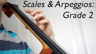 Cello Hacks Grade 2 Scales and Arpeggios [upl. by Wolliw]