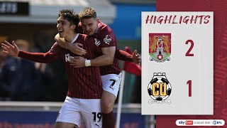 HIGHLIGHTS Northampton Town 2 Cambridge United 1 [upl. by Adyaj944]