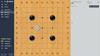 Play Against KataGo on AI Sensei [upl. by Haidabej]