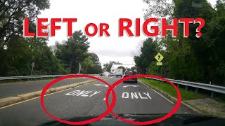 Dashcam DMV  Left Turn Only 10 [upl. by Fortunia10]