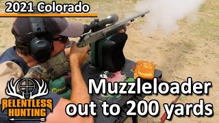 Muzzleloader out to 200 yards [upl. by Krysta565]