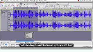 Audacity Tutorial 2 Audio Editing [upl. by Pouncey]