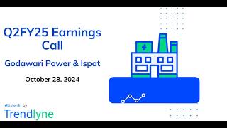 Godawari Power amp Ispat Earnings Call for Q2FY25 [upl. by Greenebaum]