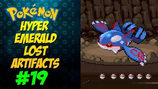 A FÚRIA DE KYOGRE  POKEMON HYPER EMERALD LOST ARTIFACTS 19 [upl. by Rochkind]