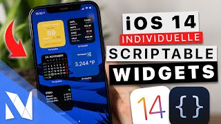 iOS 14 Scriptable Widgets installieren Payback Kalender Tanken   NilsHendrik Welk [upl. by Batty]