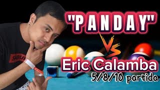 Jericho quotPANDAYquot Bañares 🆚 Eric Calamba 5810 partida 🎱 10 balls 🎱 Race 20🔥 [upl. by Marquita]