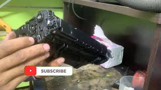 How to refill Toner Hp CF 289A 89A Laserjet Enterprise M507 et HP Laserjet Enterprise MFP M528 [upl. by Mathre]