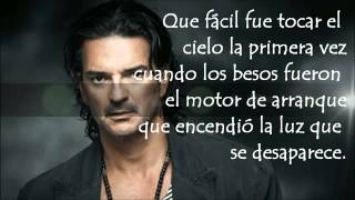 Ricardo Arjona  Fuiste tú Letra  Lyrics [upl. by Agustin]