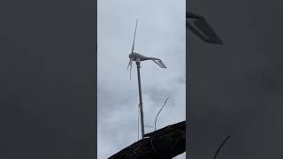 Pikasola Wind Turbine Generator 400W 24V Review Green power source [upl. by Zoubek686]