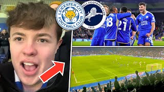 Patson Daka Scores AGAIN As Leicester BEAT Millwall Leicester City 32 Millwall Matchday Vlog [upl. by Vladamir107]