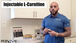 Injectable Vitamin Series  L Carnitine  Fat Burner [upl. by Durrell]