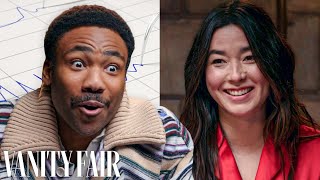 Donald Glover amp Maya Erskine Take Lie Detector Tests  Vanity Fair [upl. by Calvin697]