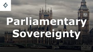 Parliamentary Sovereignty  Public Law [upl. by Arnold]