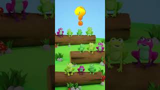 10 rane 🐸  Video educativi per bambini  HeyKids shorts [upl. by Brout730]