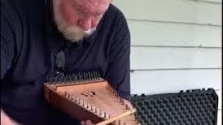 Charles Closz playing the bowed psaltery [upl. by Aufa664]