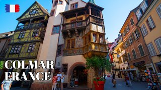 🇫🇷🐓Colmar France Walking Tour🍇 A Charming Journey through Alsace Subtitles [upl. by Atirabrab120]