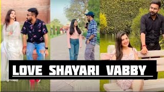 vabby romantic shayari vabby vabby mohabbat wala shayari shorts vabby trending [upl. by Gnurt]