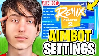 Using Peterbots CONTROLLER Settings In CHAPTER 2 REMIX 🎯😈 BEST XBOXPS4 Settings [upl. by Pinkerton]