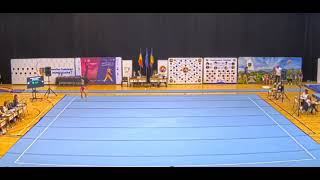 Mihaela Diana Ilinescu FX AA 2024 Romanian National Championships [upl. by Wiatt]