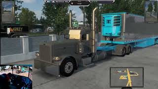 Pizzster 389 Day cab Ruda Refer trailer they crash we crash everyone crashes ATS [upl. by Carmen420]