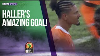 AFCON 2023 Highlights Sensational goal by Haller 🔥🚀 [upl. by Binnings]