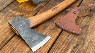 Am I abusing my Gransfors Bruk Scandanavian Forest Axe Pack axe shootout [upl. by Ireland]