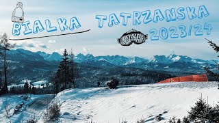 Białka Tatrzańska 202324  Poland  snowboard ski Kotelnica Białczańska [upl. by Nannie900]