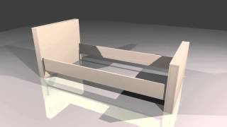 Bed van MDF Maken  Zelf een Bed Maken van MDF [upl. by Agle504]