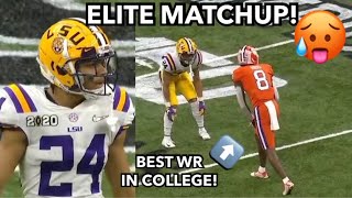 Derek Stingley vs Justyn Ross amp Tee Higgins  Stingley’s BEST Game 🔥  WR vs CB [upl. by Anelrats]